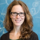 Laura DeMarco, recipient of the 2017 American Mathematical Society Ruth Lyttle Satter Prize in Mathematics. Photo courtesy of Marc Harris. 