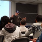 Professor Percy A. Deift from Courant Institute of Mathematical Sciences, NYU, presented the Myhill Lecture Series 2013-14. 