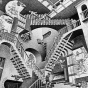 Image: Relativity by M.C. Escher. Licensed under Fair use via Wikipedia. 