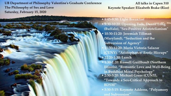 2020 Graduate Conference on Philosophy of Sex and Love. 