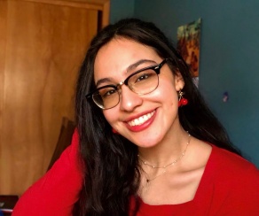 Laura Rivera Salgado (UB Psychology sophmore) wins $5,000. tuition waiver as top entry in 2021 poster design contest.