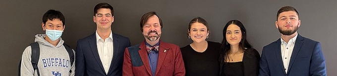 Founded by five students in spring 2021, UB Homework Helpers is a volunteer-run organization providing free virtual tutoring — from reading to math and beyond — to K-12 students in the Buffalo Public Schools.