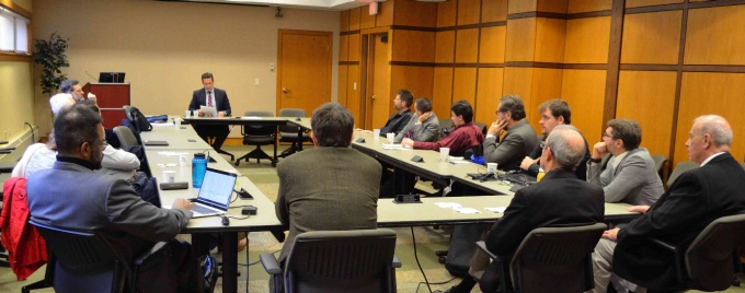 At the event, Sanford delivered his paper: “Individuals and Communities.”. 