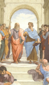 Plato and Aristotle. 