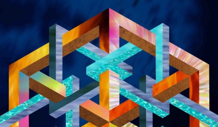 UB North students walking in the quad on a sunny day. 