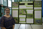 Leslie Crane displayed her research, "A Comparative Study between the Outer earthworks of the Irish Ring Forts and Star Forts."