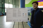 Brendan Kerr received second place honors for his research project, "Erie County Health Disparities by Race and Economic Status."