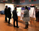 Participants at the Department of Anthropology 4th annual student poster competition.