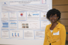 Kiana Bynum studied genome stability and cell viability in the presence of distinct DNA damaging agents for her research project through the Summer Undergraduate Research Experience at UB program.