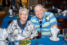 Alumnus Philip Kahn (right) was all smiles as he reminisced about his time at UB.