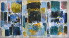 Joan Mitchell, Ode to Joy (A Poem by Frank O'Hara), 1970-71. Oil on canvas, 1101/2x 1971/4x 2 inches. University at Buffalo Art Galleries: Gift of Rebecca Anderson, 1988