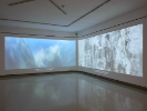 Maria D. Rapicavoli: Surface Tension, 2021, installation view, University at Buffalo Art Galleries. Photo: Biff Henrich.