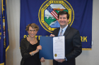Proclaiming Stroke Awareness Month with Erie County Executive Mark Poloncarz