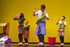 Malaysian SA performed an intricate folk tale.