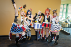 Cosplayers, or costumed players, competed for the top prize at UBCon XXIX. 