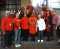 UBEOC Faculty and Staff in support of The American Heart Association Go Red for Women Campaign