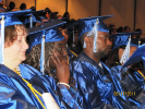 Seated graduates 