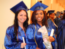 Two graduates