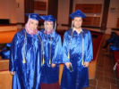 Three graduates