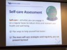 Self-care Assessment slide