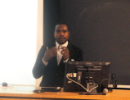 Trans and Black Lives Matter activist Tiq Milan opens Sex, Gender, Health Symposium 2015 with a talk on trans health 