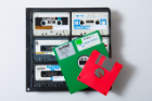 Floppy disks and audio cassettes: Believe it or not, these objects are officially remnants of the past. Photo: Douglas Levere