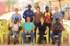 The International Outreach badge recognized students for coursework examining public health disparities and participation in a two-week mission trip to Senegal. Students performed nearly 1,600 procedures to help treat more than 400 patients.