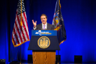 Gov. Andrew Cuomo proposes $20 million to the Jacobs School of Medicine and Biomedical Sciences to support plans underway to expand the school's class size by 25 percent. Photo: Douglas Levere