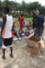 Ikenna Smart collected used sneakers for the past year in hopes of bringing them back to his village in Nigeria. He was able to ship four bags of shoes to the village.
