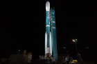The Delta II rocket with the ICESat-2 satellite on board shortly after the mobile service tower at SLC-2 was rolled back before launch on Sept. 15. Photo: NASA/Bill Ingalls