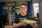 Kyle Pestar, Oriskany, N.Y.: “I got this ‘RAM-fish’ from a summer job. No one else wanted it, so I took it, and I brought it to college with me because it reminds me of home. I plan to keep it until the RAM falls out.”