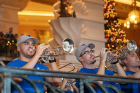 Music was provided by the UB Pep Band. Photo: Meredith Forrest Kulwicki