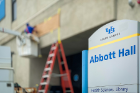 Earlier this month, Abbott Hall on the South Campus was the site of some changes.