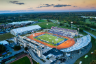 An aerial view of UB Stadium. Photo: Douglas Levere