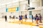 After arriving in Tennessee on Thursday, the team practices at the home of the Lady Vols.