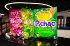 Snack candies from Japan include macha soft chews, kiwifruit gum and grape-flavored gummy snacks.