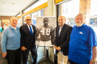 In attendance were four of his teammates from that 1958 team: Joe Oliverio, Fred Kogut, Stan Kowalski and Nate Bliss.