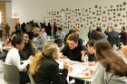Over 130 attendees enjoyed an eclectic and convivial international meal.