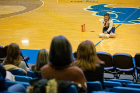 Following the Damar Hamlin incident, Caitlin Rush, associate director of the Career Resource Center in the School of Management, came up with the idea for the class, which was led by Karen Mayfield, assistant director of student employee development in UB Athletics.