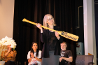 And the winner? Martha Bohm takes home the coveted oar.