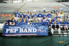 A stadium shot of the 1994 UB Pep Band.