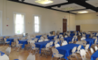 Harriman Hall Ballroom set up for conference event