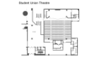 Student Union Theater floor plan