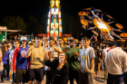 As part of August's Welcome Weekend, thousands of students attended the New Student Carnival.