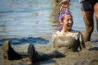Sit, stand, run, jump -- there is no wrong way to enjoy the mud.