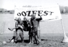 Vintage Oozefest: Oozefest was originally called Oozfest, as documented in this 1999 photo. Courtesy, University Archives.