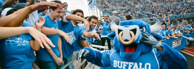 Victor E. Bull at a game. 