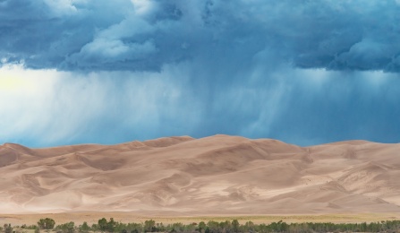 Zoom image: Rain Over Great Sand Dunes. (Credit: Brandon Keim) 