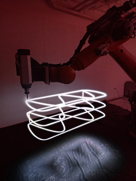 Zoom image: A Study in Automated Architectural Fabrication. (Credit: Nathan Ruffalo) 