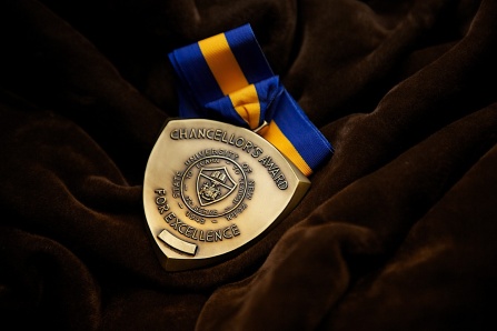 SUNY Chancellor's medal. 